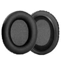 Pielițe de schimb pentru căști Denon AH-GC20 - Negre, din piele