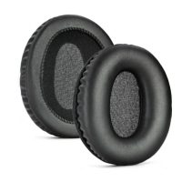 Căști de rezervă pentru căștile Audiotechnica ANC500BT - Negre, din piele
