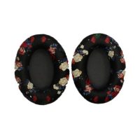 Culori de înlocuire din piele pentru căștile Bose QuietComfort 2, 15, 25 și 35 - pattern floral cu interior negru