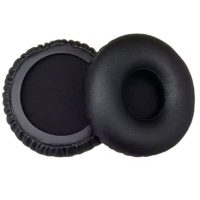 Căști de rezervă pentru căștile JBL E40, E40BT - Negre, din piele