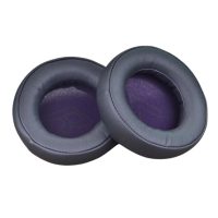 Căști de rezervă pentru căști Plantronics backbeat GO600 - Negre cu interior violet, din piele