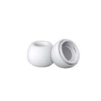 Bucșe de rezervă pentru căști Airpods Pro / Pro 2, mărimea M - Alb, silicon