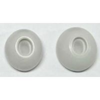 Bucșe de rezervă pentru căști Airpods Pro / Pro, mărimea S - Alb, din spumă de memorie