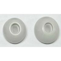 Bucșe de rezervă pentru căști Airpods Pro / Pro, mărimea M - Alb, din spumă de memorie