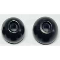 Bucșe de rezervă pentru căști Airpods Pro / Pro, mărimea S - Negru, din spumă de memorie