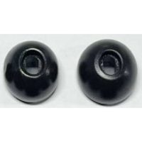Bucșe de rezervă pentru căști Airpods Pro / Pro, mărimea M - Negru, din spumă de memorie