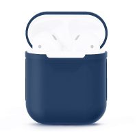 Husă de silicon pentru Airpods - Albastră
