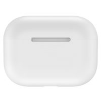Husă din silicon pentru Airpods Pro - Albă