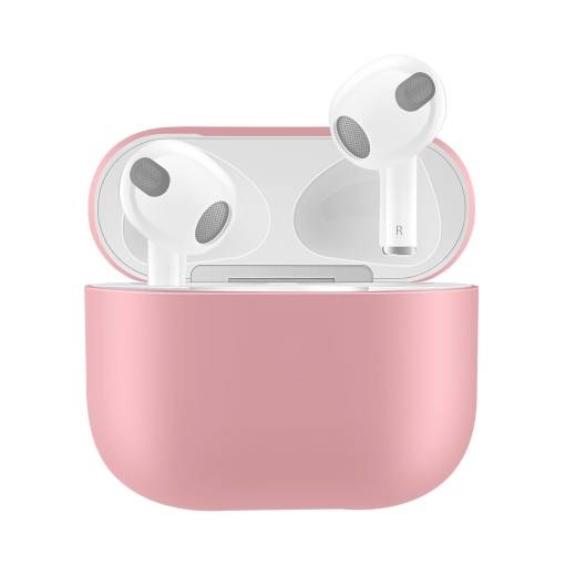 Foto - Husă de silicon pentru Airpods 3 - Roz