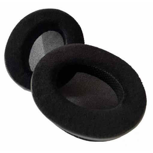 Foto - Căști de schimb pentru căștile Audio Technica ATH-M50X, M50XBT, M40X, M30X, M20X, M70X, MSR7 - Negre, piele și velur