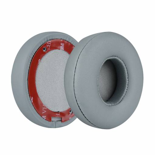 Foto - Căști de schimb pentru căștile Beats Solo 2 și 3 - Gri, piele