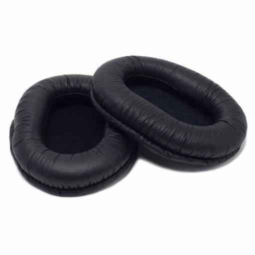 Foto - Căști de rezervă pentru căștile Sony MDR-7506, MDR-V6, MDR-CD900ST - Negre, din piele