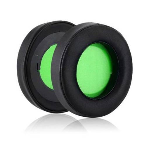 Foto - Buclele de rezervă pentru căști Razer Kraken Pro V2 - Negru, din piele