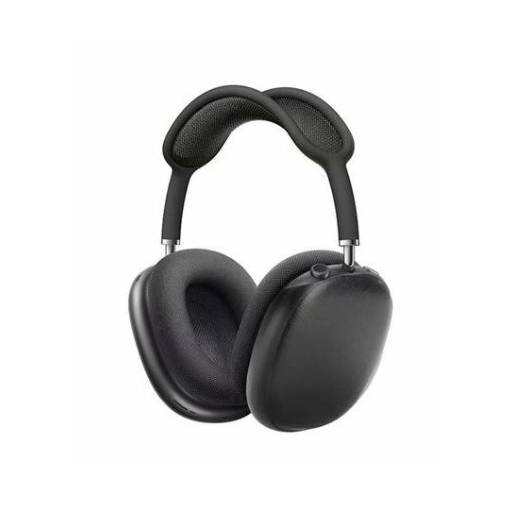 Foto - Capace pentru căștile Apple AirPods Max - Negre, din piele