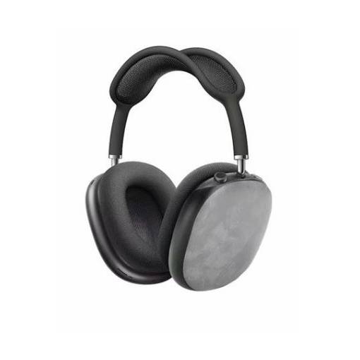 Foto - Capace pentru căștile Apple AirPods Max - Gri, din piele