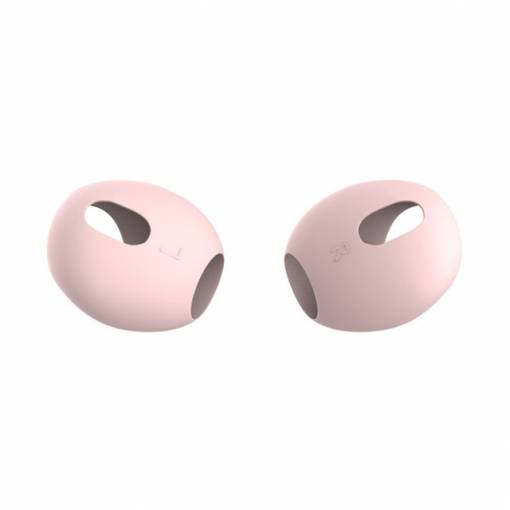 Foto - Capace din silicon de rezervă pentru căștile Apple AirPods 3 - Roz