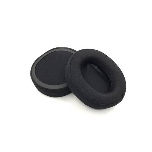 Foto - Castițe de schimb pentru căști SteelSeries Arctis - Negre, din țesătură cu cusături