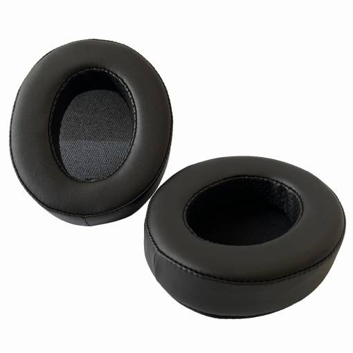 Foto - Bucăți de schimb pentru căștile Shure SRH440, 940 - Negre, din piele