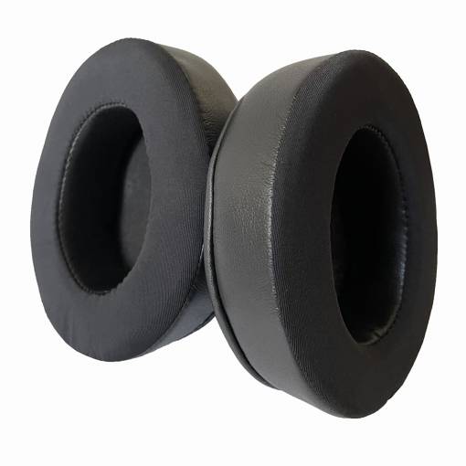 Foto - Bucăți de schimb pentru căștile Shure SRH440, 940 - Negre, neopren și piele