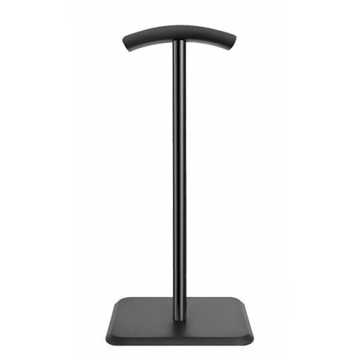 Foto - Suport din aluminiu pentru căști - Negru