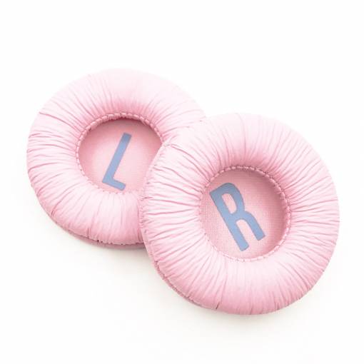 Foto - Casti de schimb pentru căști JBL JR300, JR300BT, JR310BT - roz, din piele