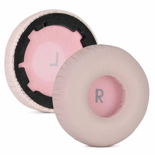 Foto - Căști de înlocuire pentru căștile JBL Tune 600, 600BT, 600BTNC, 660NC, JR300BT - Roz, cu mecanism de prindere