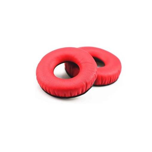 Foto - Căști de înlocuire pentru Sennheiser HD25, HD25-1, HD25-II, HD25SP, HD25SP-II - Roșii