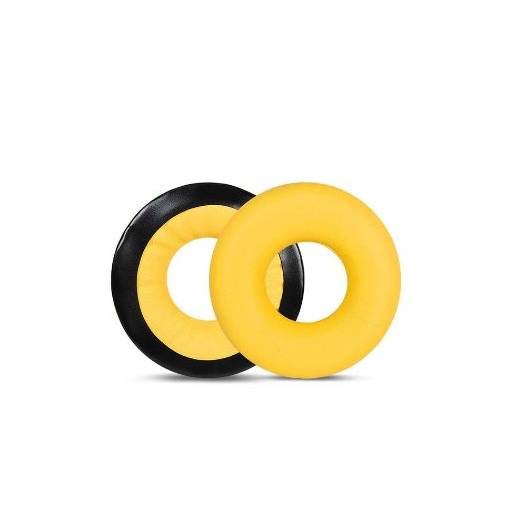 Foto - Căști de înlocuire pentru Sennheiser HD25, HD25-1, HD25-II, HD25SP, HD25SP-II - Galbene