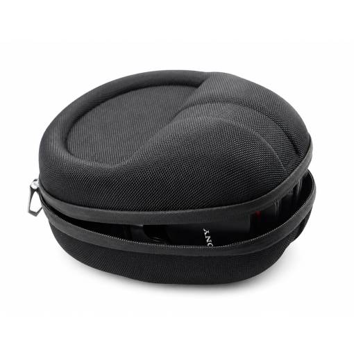 Foto - Husă pentru căști Beats, Bose, Sony, Philips, AKG, Beyerdynamic, Audio Technica, JBL, Sennheiser, Technics - Negru