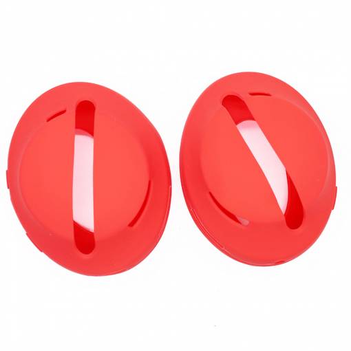Foto - Protecții pentru bureții de schimb pentru căști Bose 700 și NC700 - Roșii, din silicon
