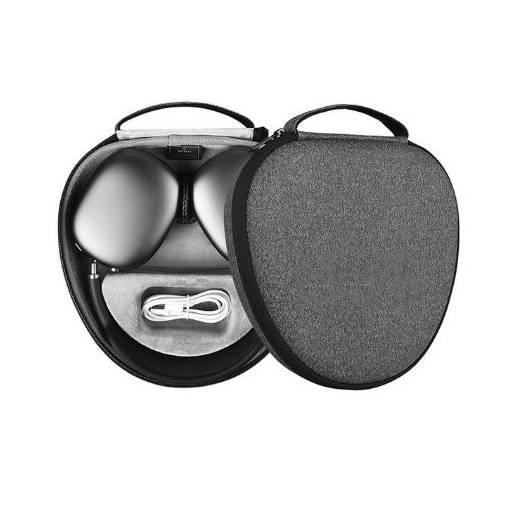 Foto - Husă pentru căști Apple AirPods Max cu modul de repaus automat - Gri închis