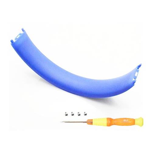 Foto - Cadran pentru căști Beats Studio 2.0 și Beats Studio 3.0 Partea inferioară - albastră mat, plastic