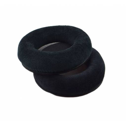 Foto - Accesorii de înlocuire pentru căștile AKG K400, K500, K601, K701, K702, K712, K612, Q701, Q702 - Negre, din velur