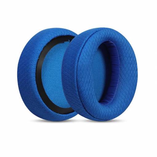 Foto - Accesorii de înlocuire pentru căștile Sony MDR-XB950BT, XB950N1, XB950B1, XB950AP - Albastre, textile