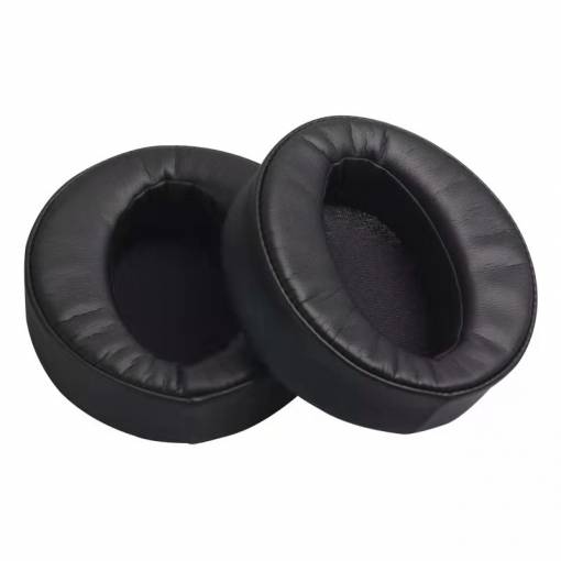 Foto - Buclele de rezervă pentru căști Sony MDR-XB950BT, XB950N1, XB950B1, XB950AP - Negru, din piele