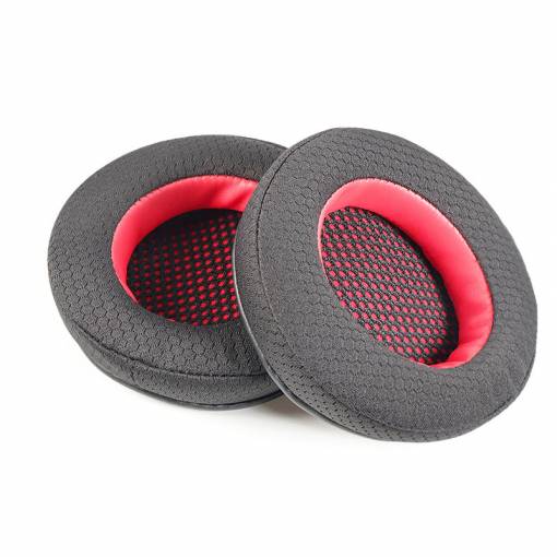 Foto - Căști de schimb pentru căștile Edifier HECATE G4 - Roșu închis, textile