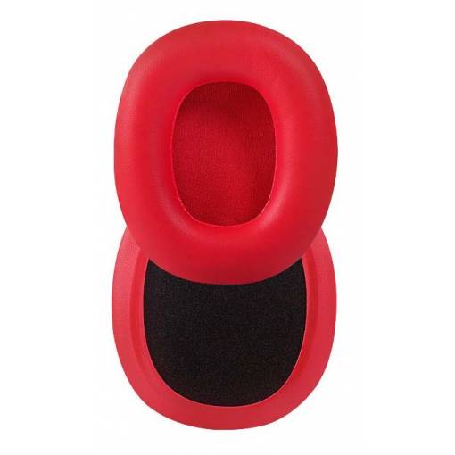 Foto - Căști de schimb pentru căști Edifier W800BT, W808BT, K800, K830, K815P, G1 - Roșii, din piele