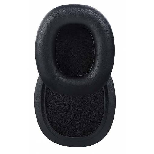 Foto - Căști de rezervă pentru căștile Edifier W800BT, W808BT, K800, K830, K815P, G1 - negre, din piele