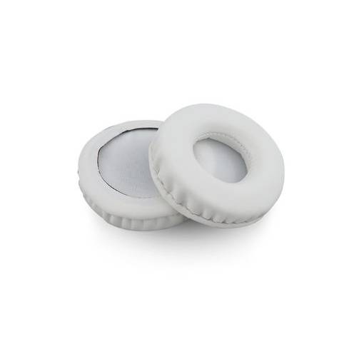 Foto - Căști de schimb pentru căști AiAiAi TMA1, TMA-1 Studio, TMA-1 DJ, TMA2 - Albe, din piele