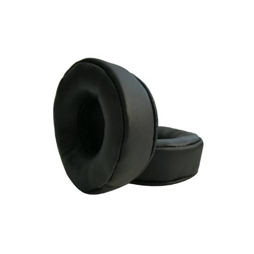 Foto - Căști de schimb pentru căști AiAiAi TMA1 și TMA2 - Negru mat, din piele