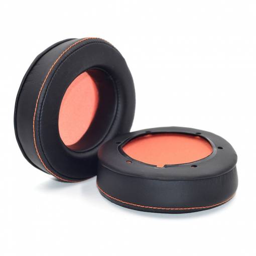 Foto - Căști de rezervă pentru SteelSeries Siberia 800, 840, X800, P800, H, H9 - negre, din piele