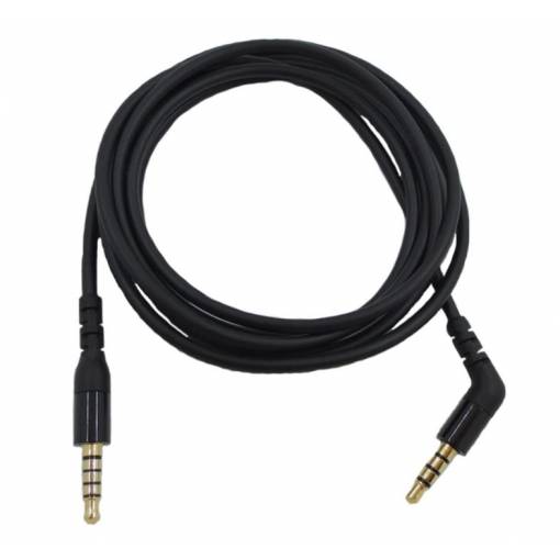 Foto - Cablul audio Aux 3.5 mm pentru căștile SteelSeries Arctis Nova Pro - negru