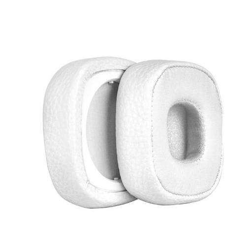 Foto - Căști de rezervă pentru Marshall Major IV - albe, din piele