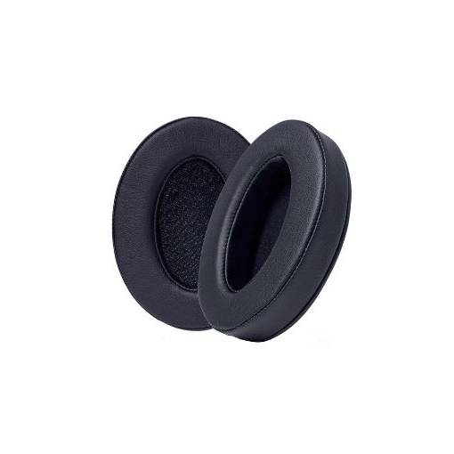 Foto - Piese de schimb pentru căști Sennheiser HD300, 300BT, 400S, 458BT, 4.40BT, 4.50BT, 4.50BTNC - Negru, piele