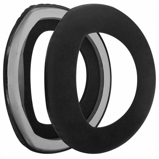 Foto - Căști de înlocuire pentru căști Sennheiser HD800 - negre mate, din piele