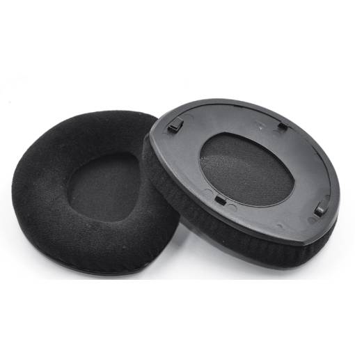 Foto - Căști de înlocuire pentru căști Sennheiser HDR160, 170, 180 și RS160, 170, 180 - negre, din microfibră
