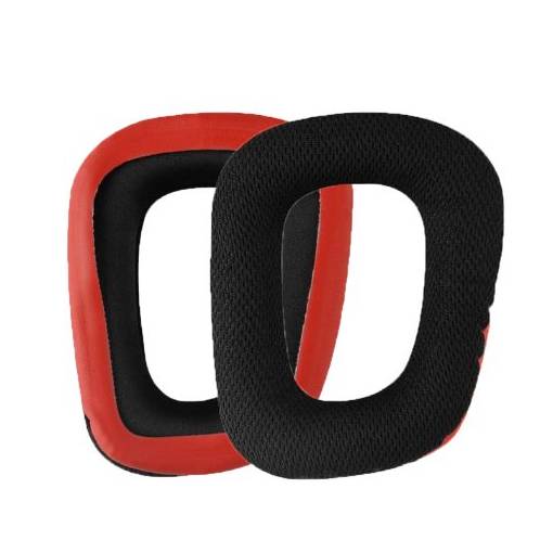 Foto - Căști de rezervă pentru căștile Logitech G930, 432, 431, 430, 332, 331, 231 și F450 - negru, țesătură