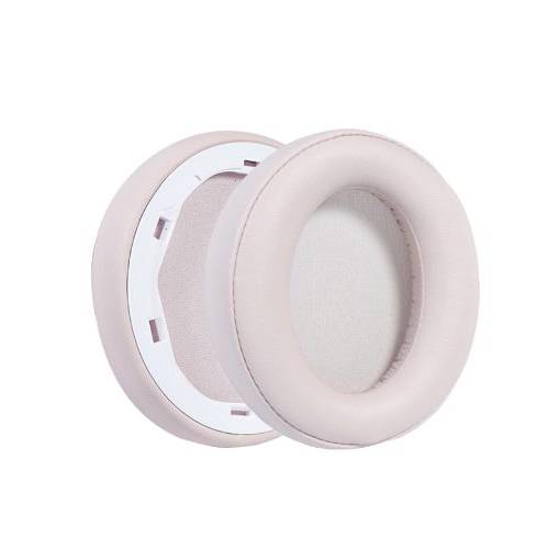 Foto - Pahare de schimb pentru căști Anker Soundcore Life Q30 și Q35 - Roz cu cusături, din piele