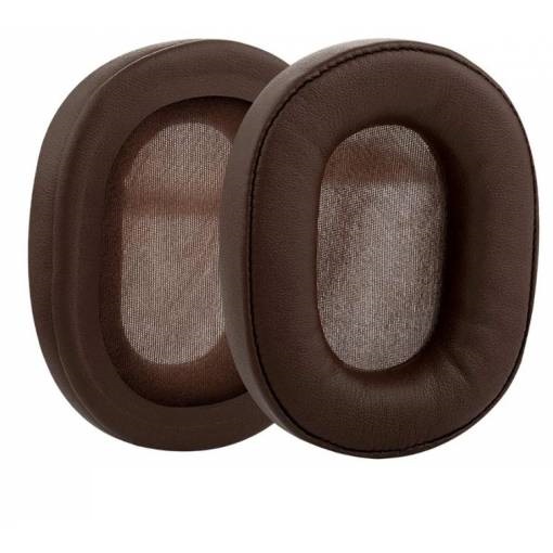 Foto - Căști de rezervă pentru căștile Plantronics Rig 800HS - Maro, din piele
