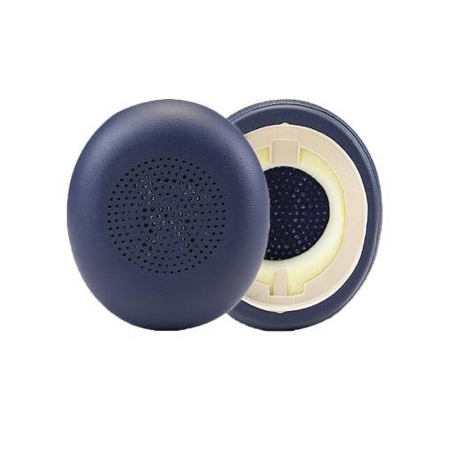 Foto - Căști de rezervă pentru căștile Jabra Evolve 2 65 UC, Elite 45H - Albastre, din piele